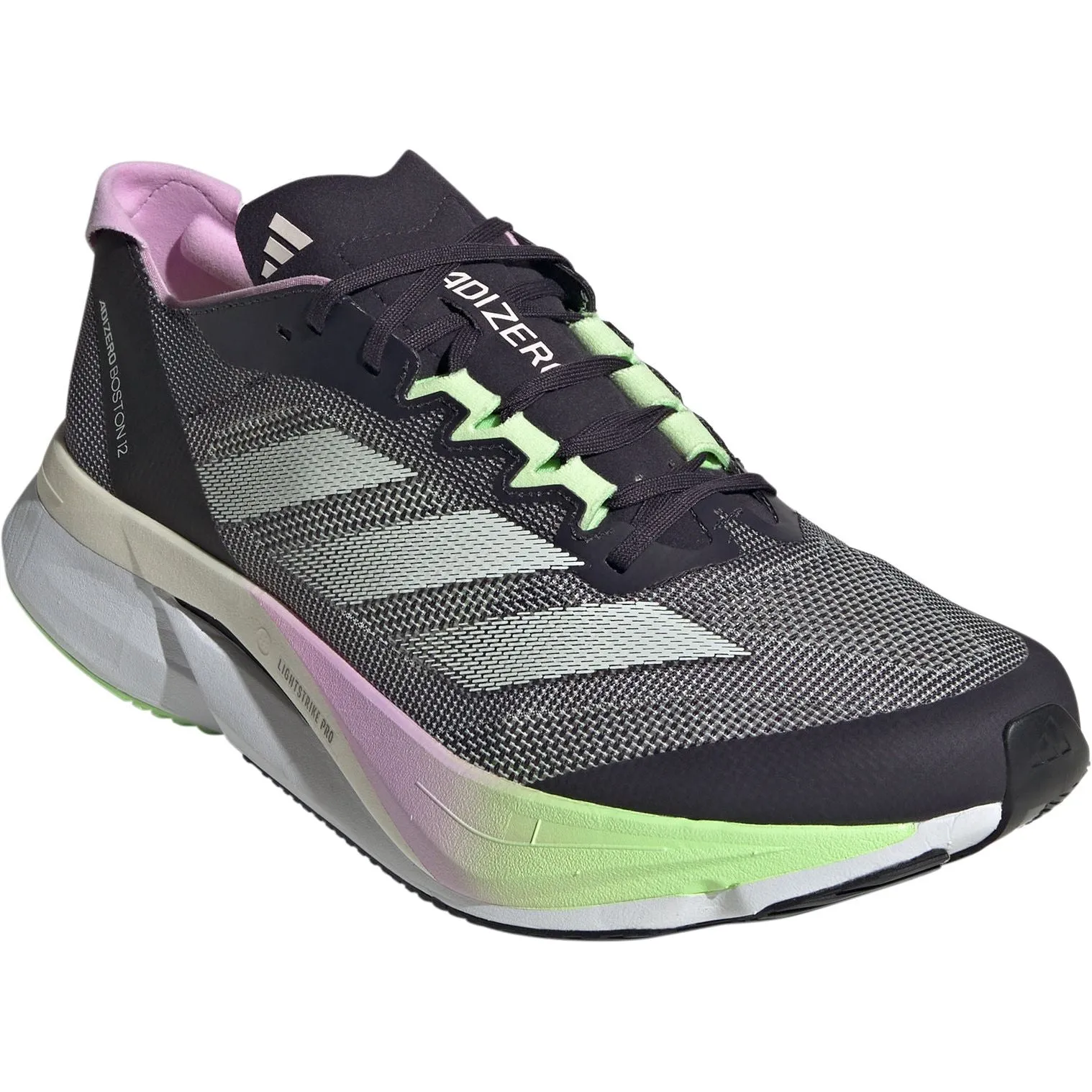 adidas Adizero Boston 12 Mens Running Shoes - Grey