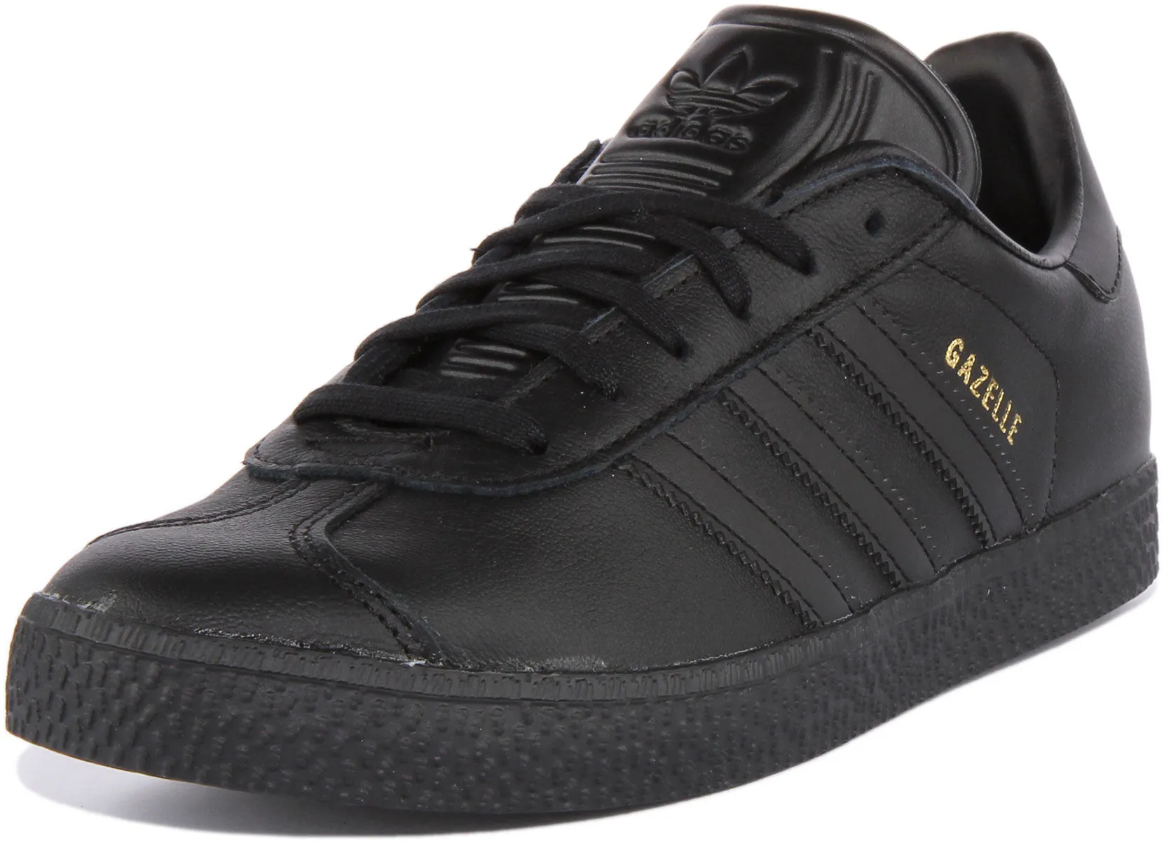 Adidas Gazelle In Black For Youth