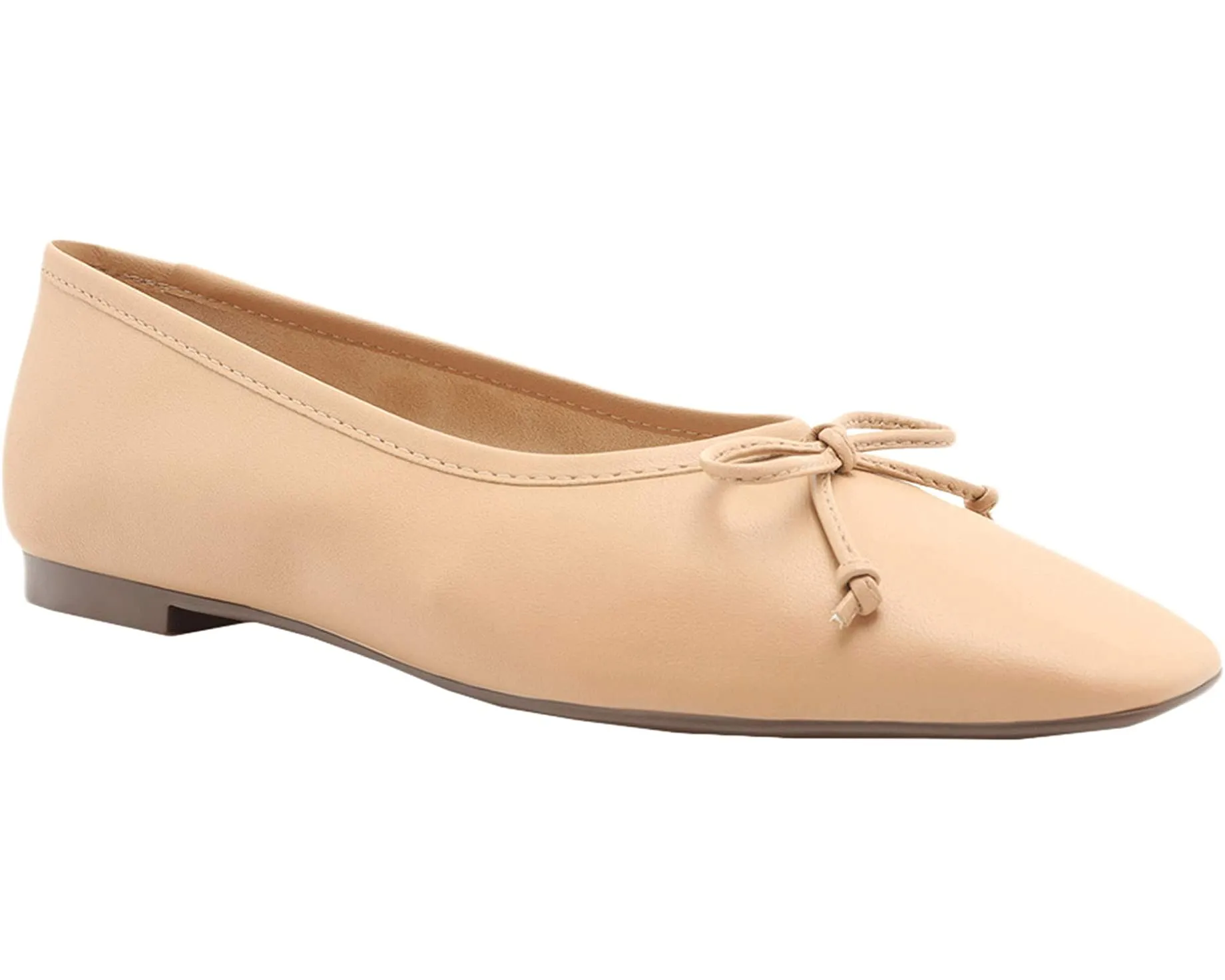 Arissa Schutz flats, honey beige