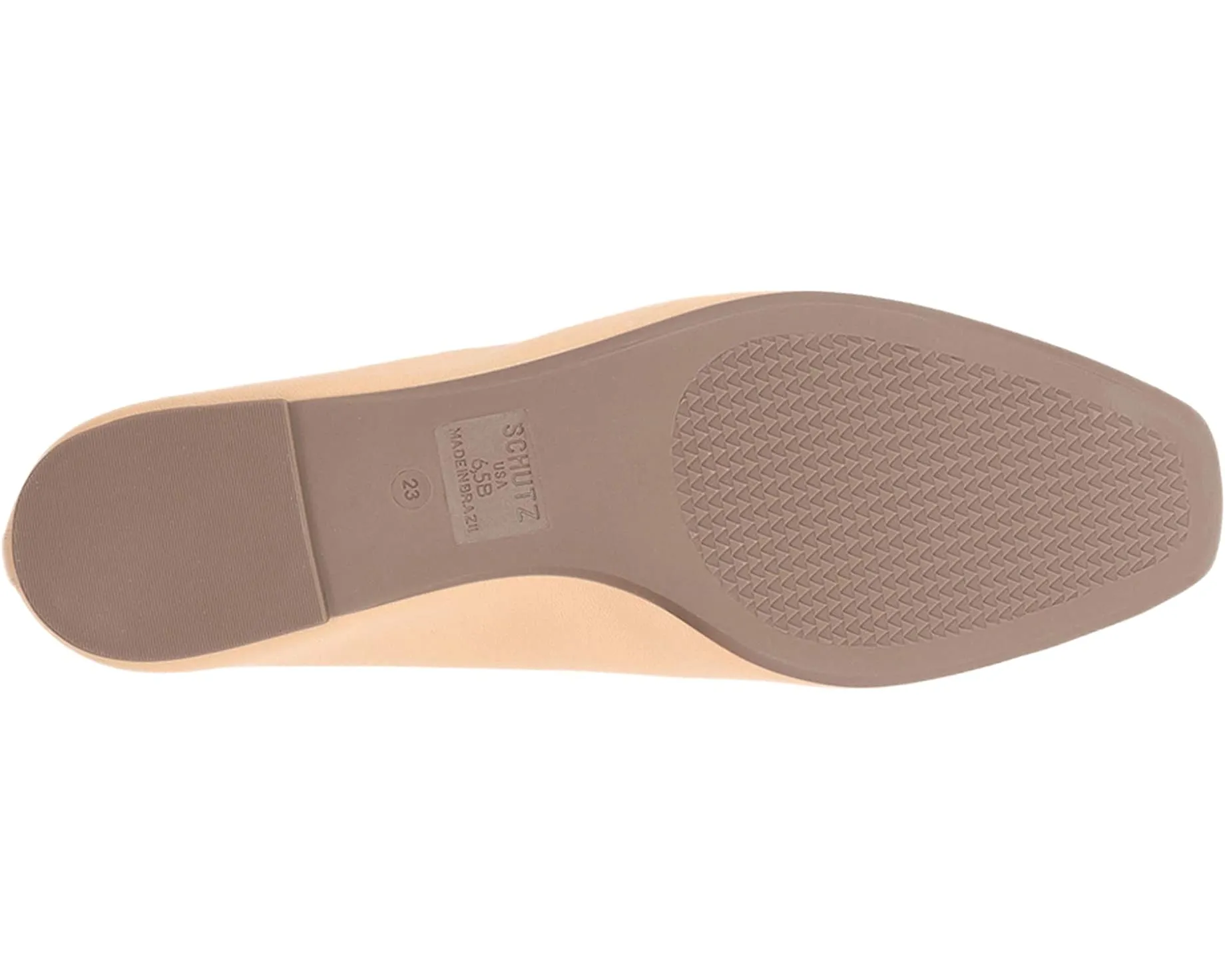 Arissa Schutz flats, honey beige