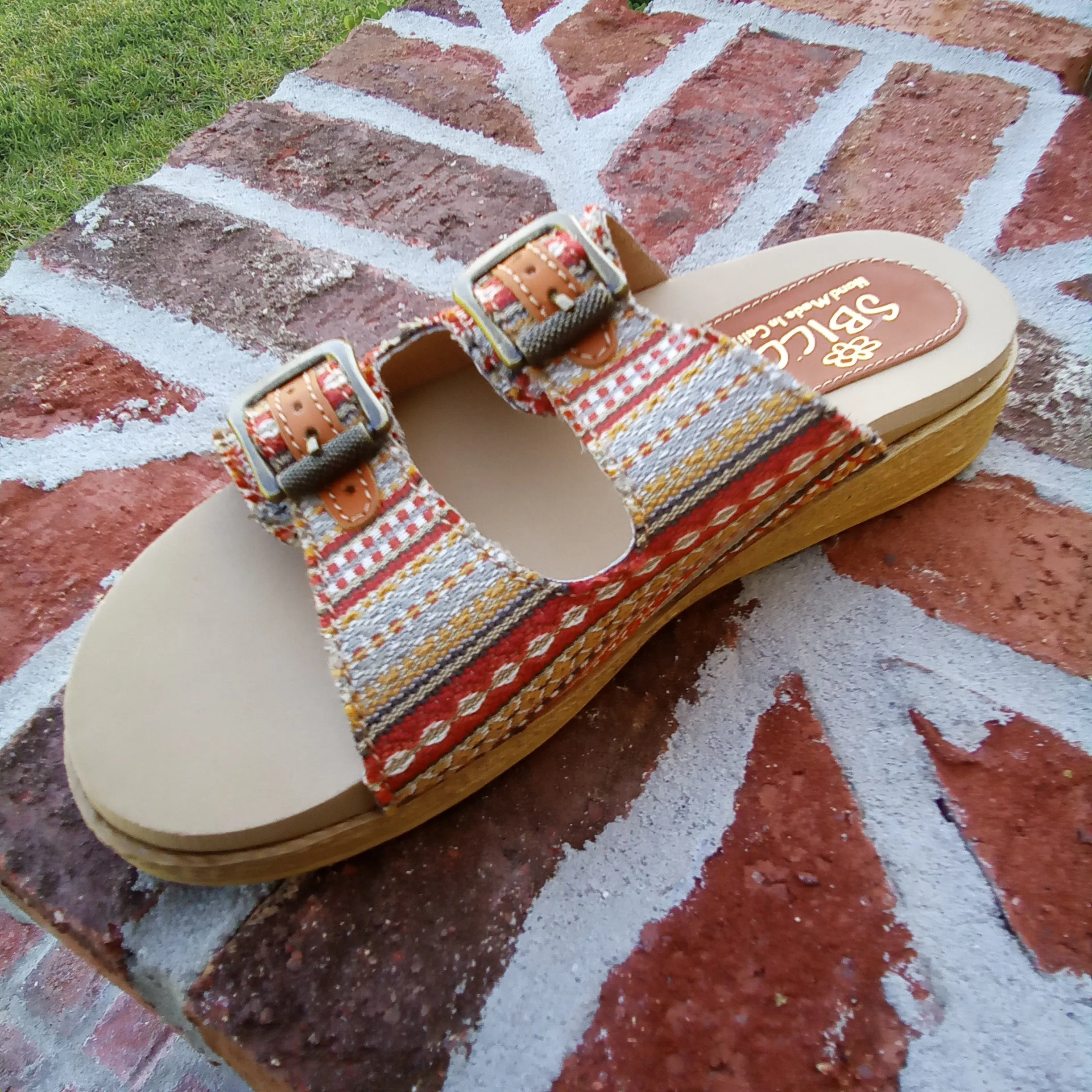 Boho Slide on Sandal | Sbicca Shawna