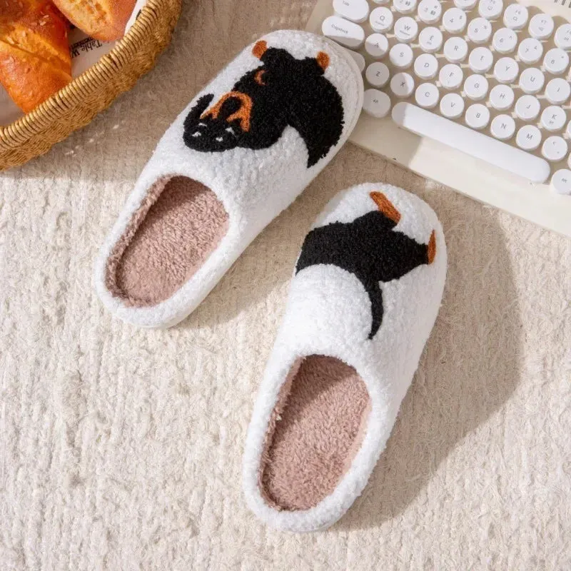 COZY DACHSHUND DOG SLIPPERS