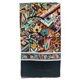 Leonard Paris Scarf Floral Archive Vintage - Chiffon Silk Shawl