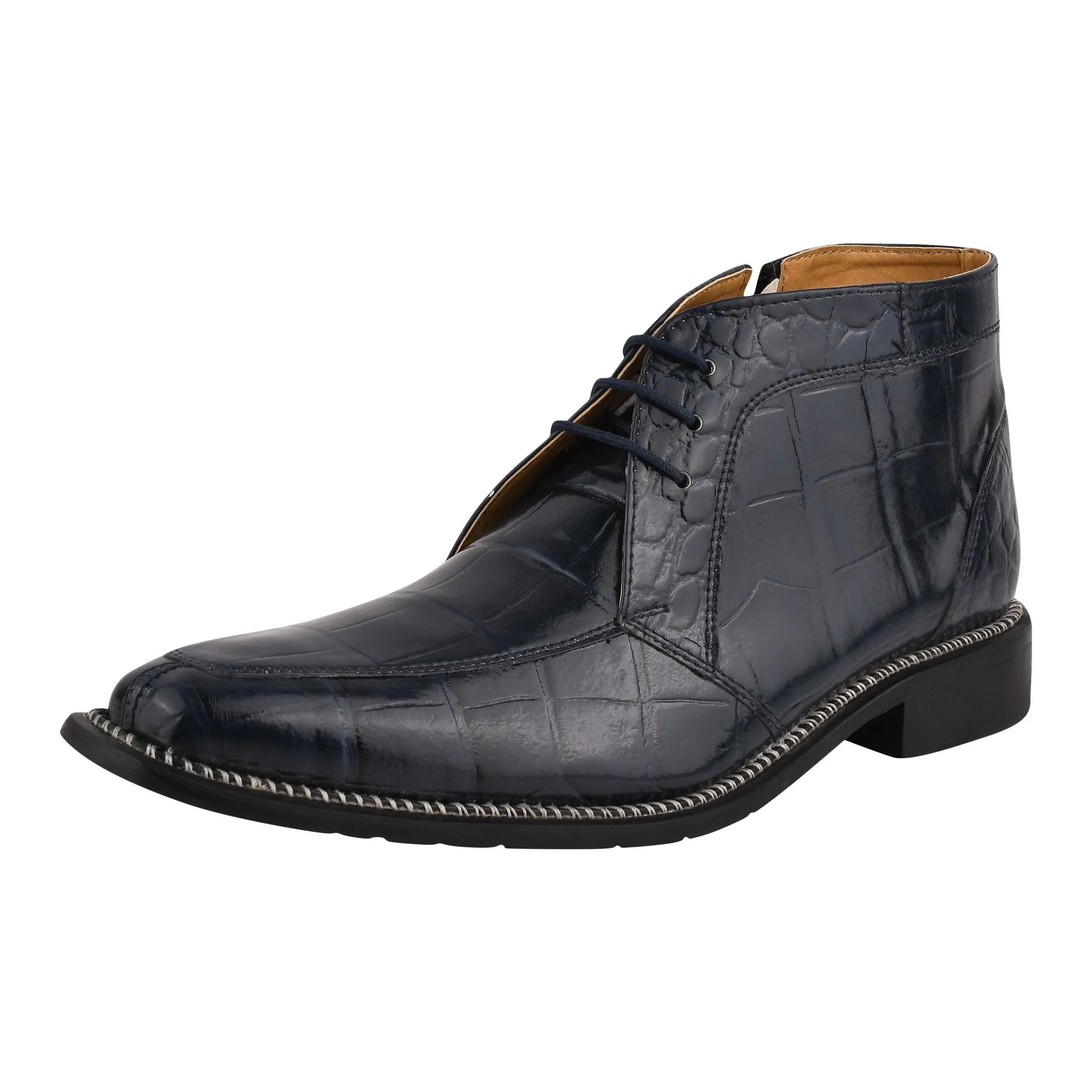 Liam Genuine Leather Lace-Up Style Boots for Men