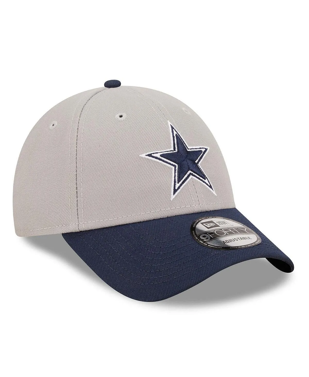 Men's Dallas Cowboys The League 2Tone 9FORTY New Era Adjustable Gray/Navy Cap