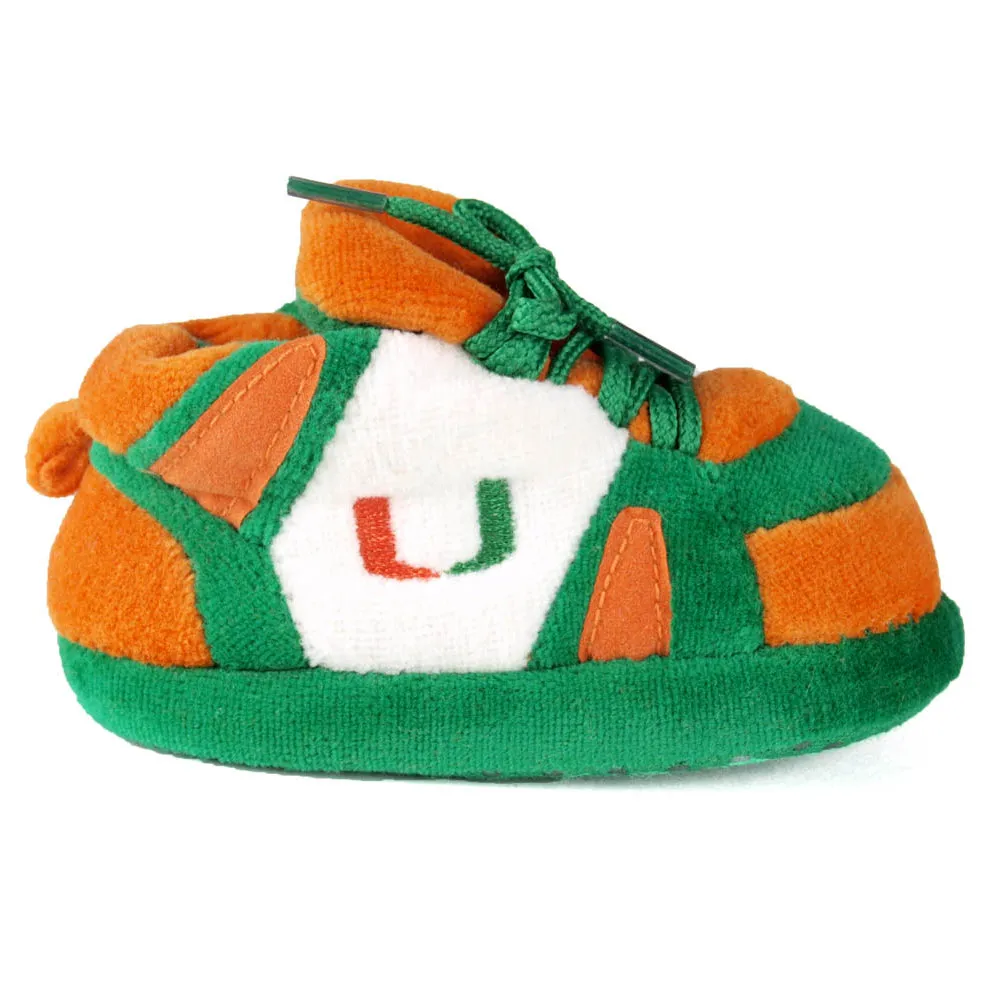 Miami Hurricanes Baby Slippers