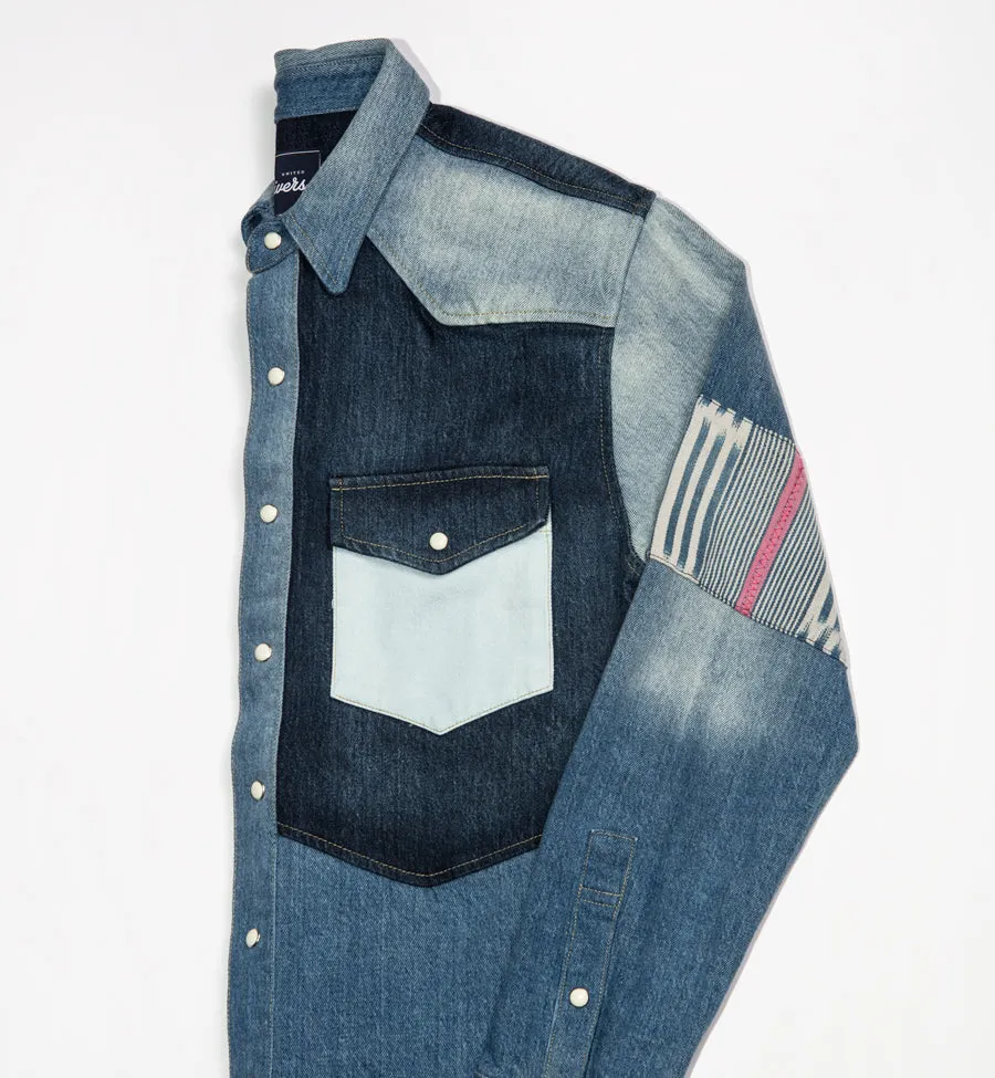 MILK RIVER WESTERN DENIM SHIRT