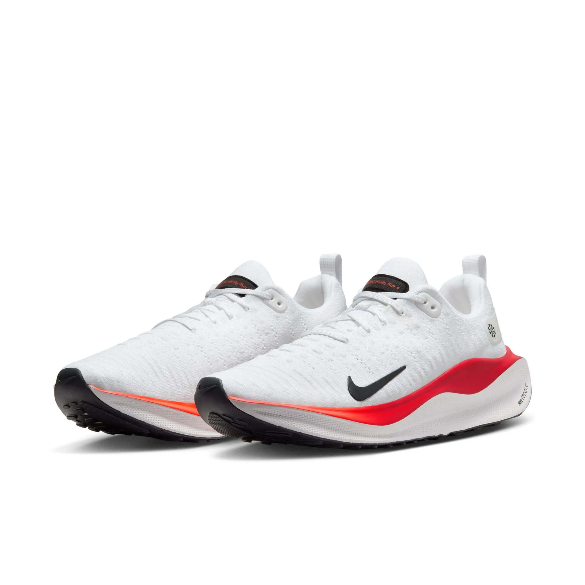 Nike | Men's InfinityRN 4 Road Running Shoes - White/Black-Platinum