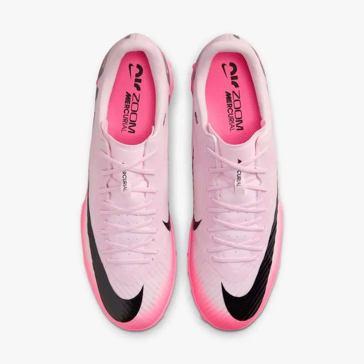 Nike Mercurial Vapor 15 Academy TF Turf Soccer Shoes - Pink Foam/Black