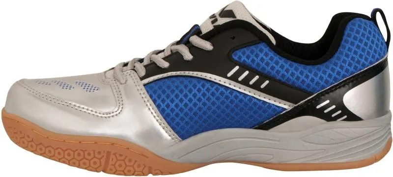 Nivia Appeal Badminton Non Marking Shoes (Blue,Silver)