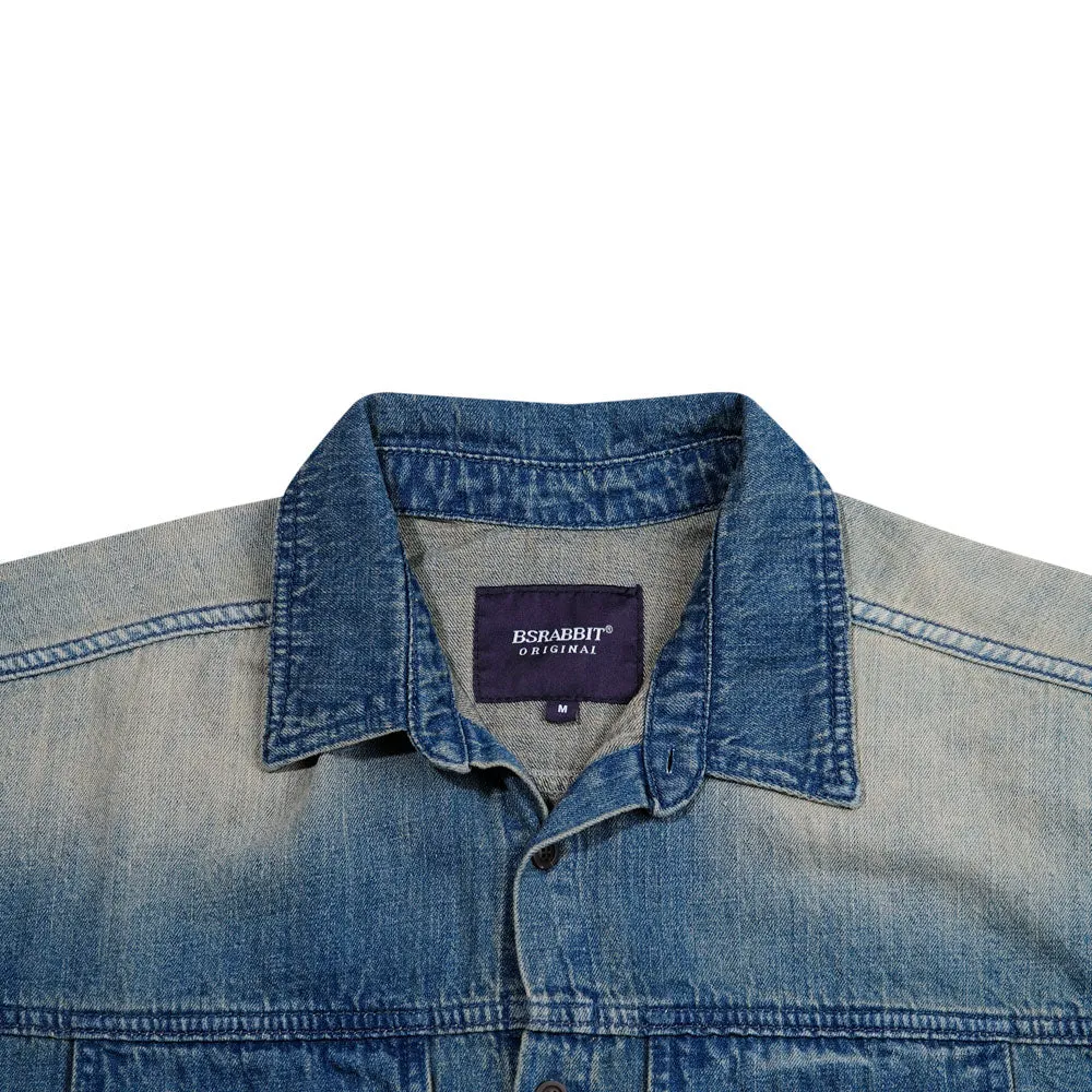 OVER FIT DENIM SHIRTS VINTAGE BLUE