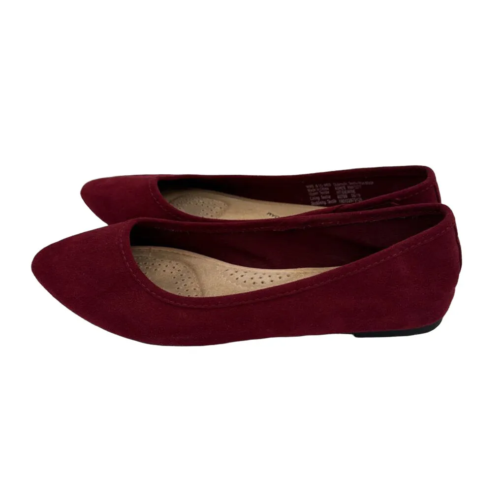 Suede Slip-On Flats