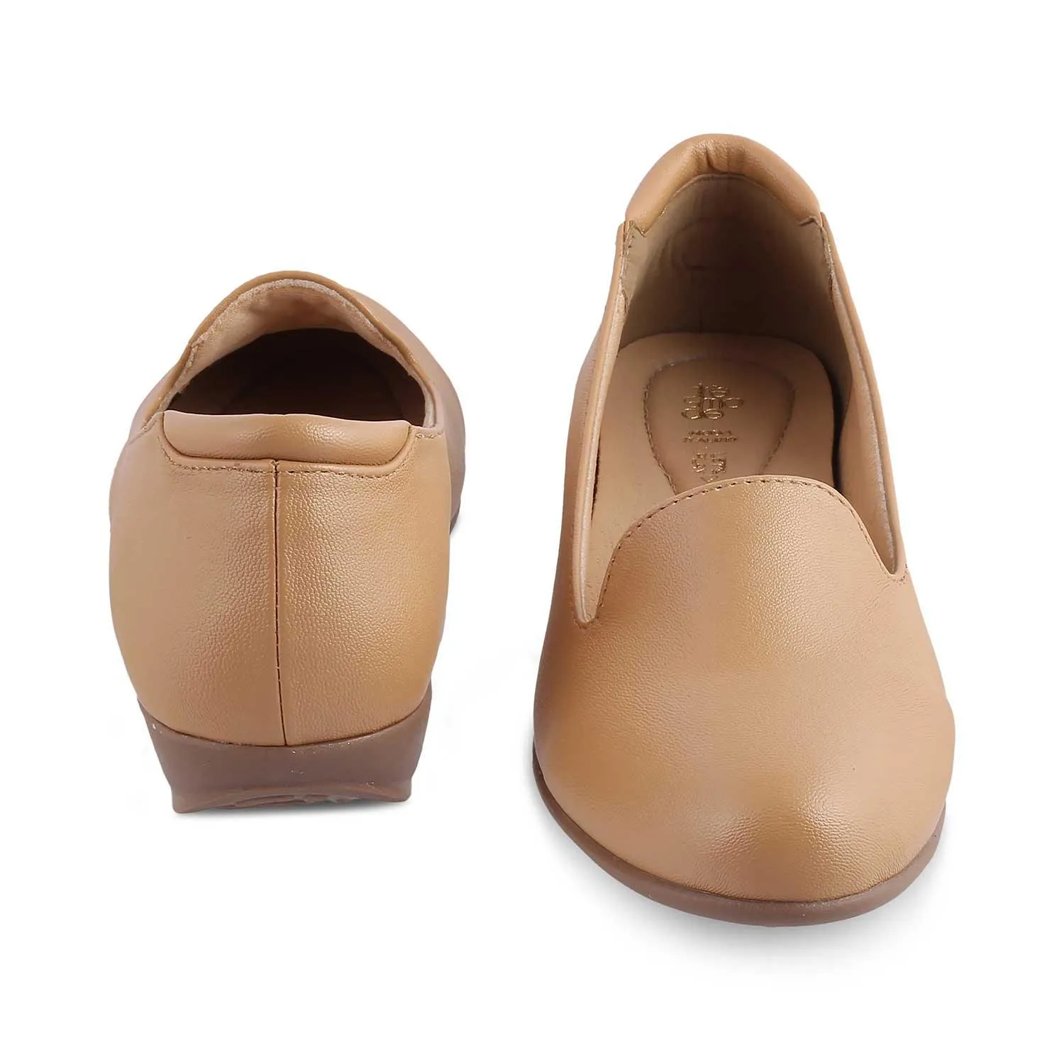 The Samsy Beige Women's Casual Ballerinas Tresmode