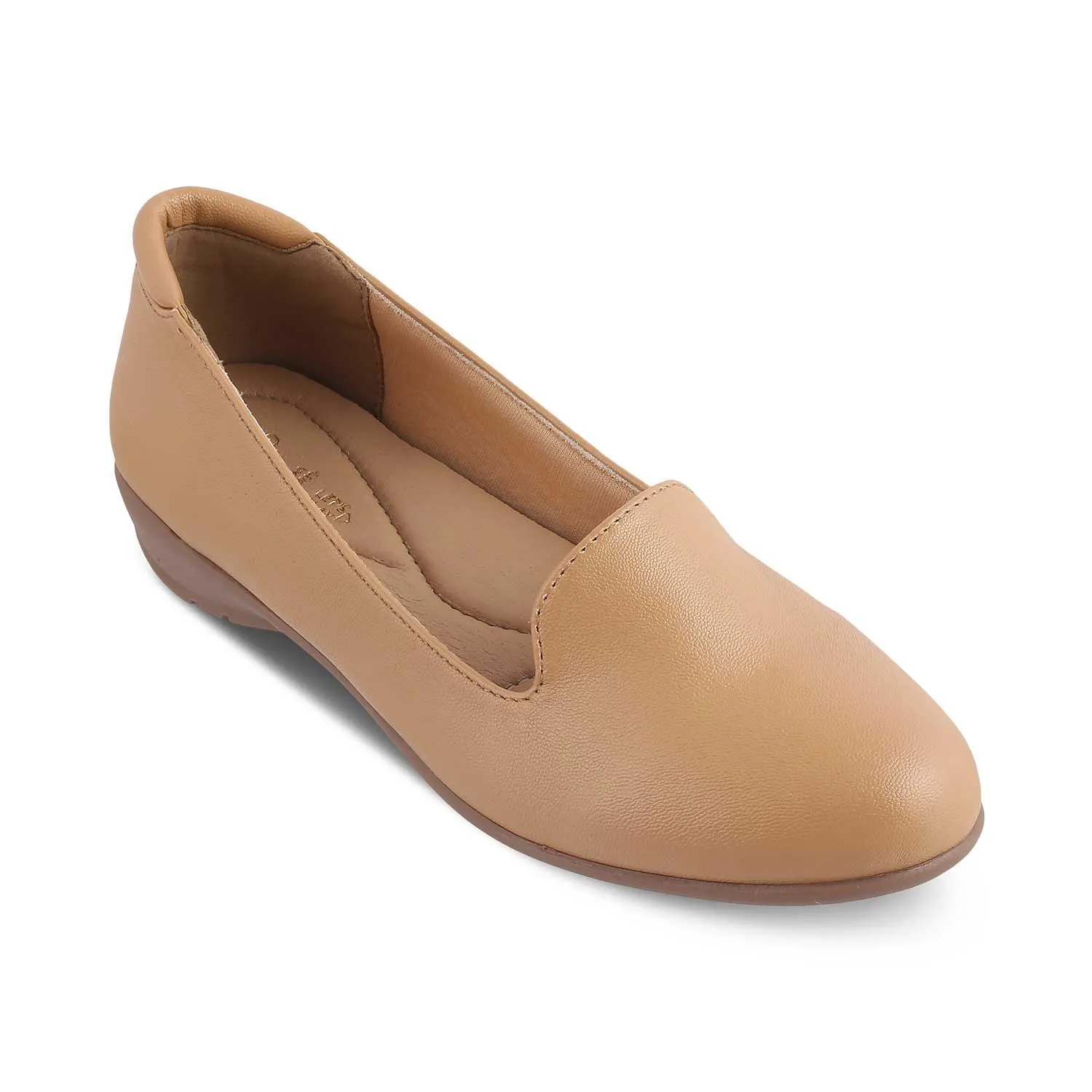 The Samsy Beige Women's Casual Ballerinas Tresmode