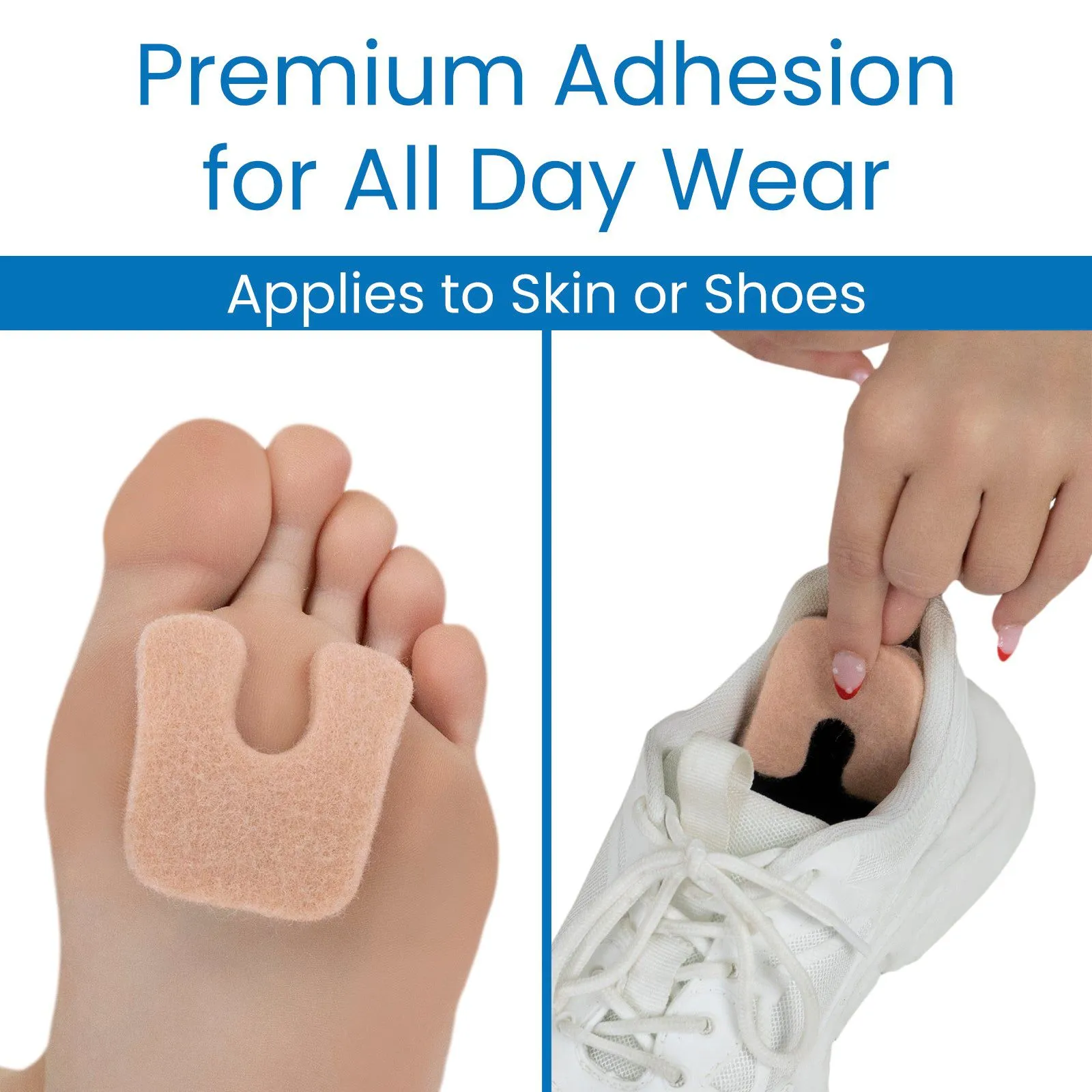 U-Shaped Felt Callus Pad