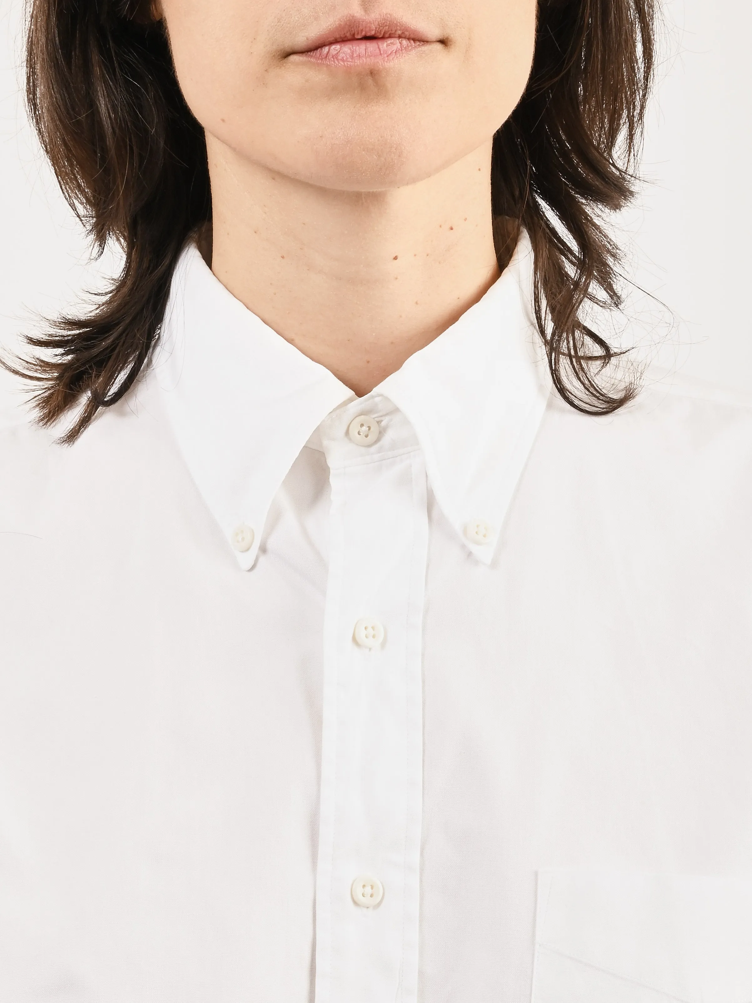 White Arch Button-Up