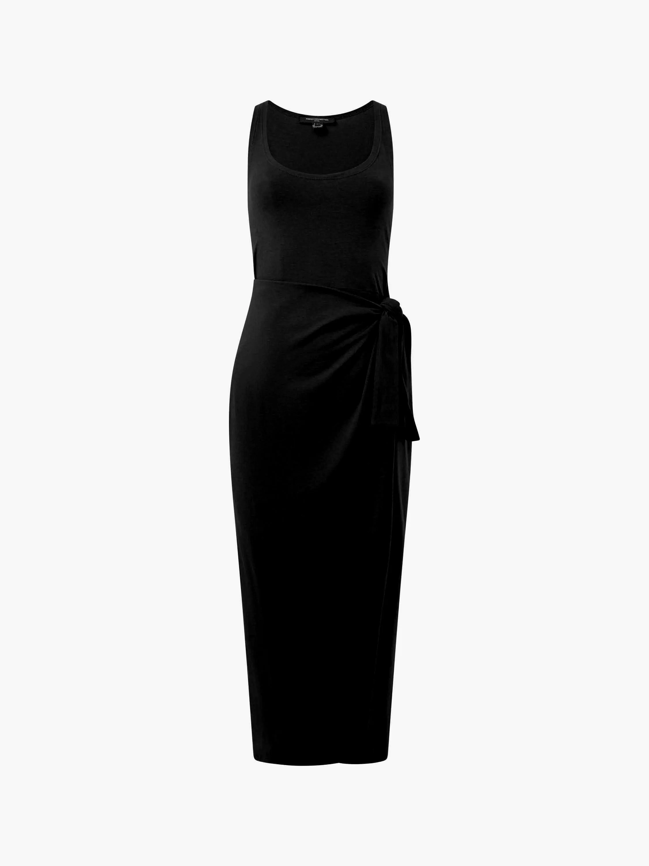 Zena Jersey Wrap Midi Dress